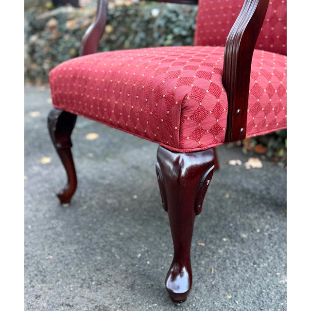 Fairfield Furniture Upholstered Armchairs - A Pair For Sale - Image 9 of 12