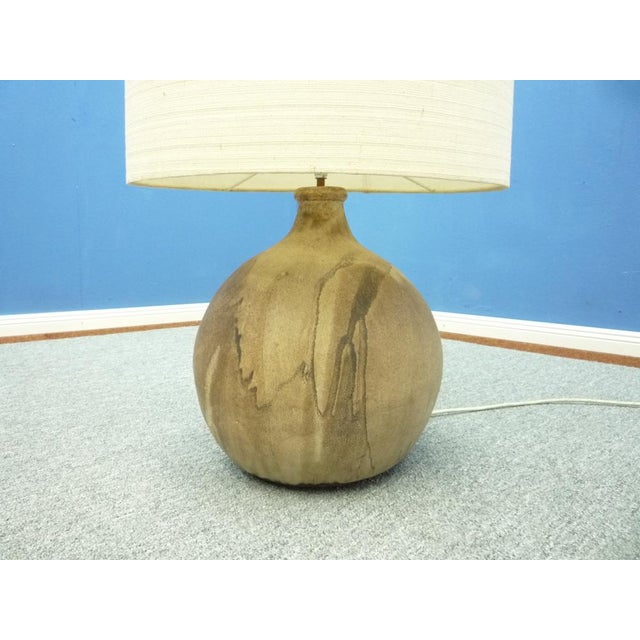 Danish Stoneware Floor Lamp, 1960s For Sale - Image 6 of 14