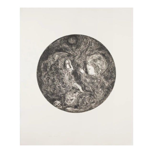 Gian Paolo Berto - Moses - Etching on Paper - 1974 For Sale