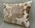 Transitional Velvet Foliage Appliquéd Silk Linen Decorative Boudoir Pillow Cover For Sale - Image 3 of 10