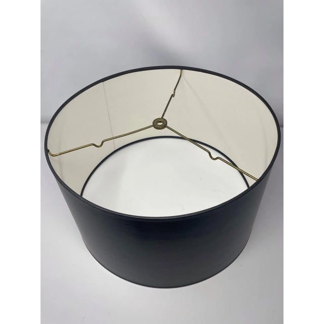 1970s Karl Springer Lamp Geodesic Burnt Red Ball Lamp wShade, Modern, Post Modern Style For Sale - Image 9 of 14