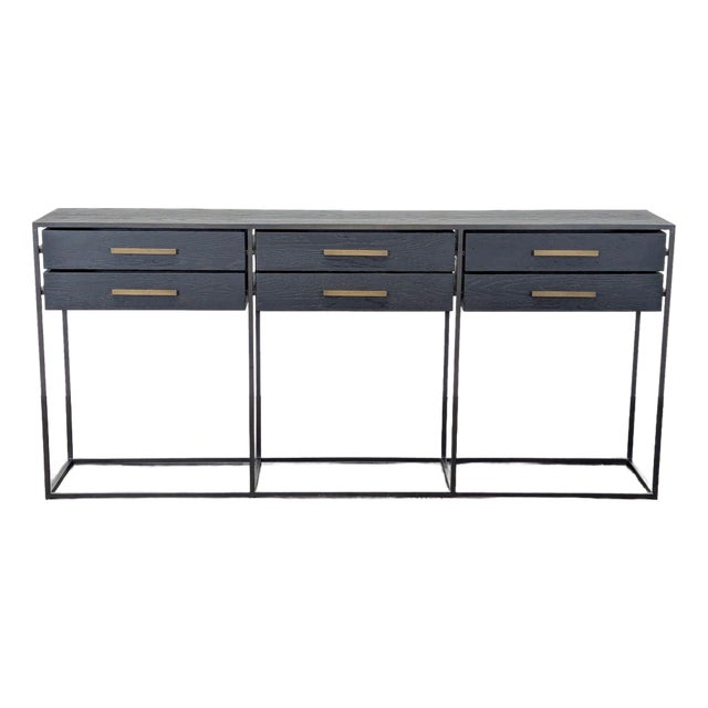 West Elm Gramercy Console Table For Sale