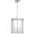 Alexa Hampton By Visual Comfort Studio Erro 4-Light Small Lantern Pendant in Polished Nickel For Sale