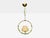 Mid-Century Modern 1950s Nybro Armaturfabrik, Pendant Light, Brass, Metal For Sale - Image 3 of 10