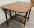 Antique 1920s Colonial Revival Solid Maple Gateleg Drop Leaf Dining Table For Sale - Image 10 of 16