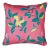 Paule Marrot Magnolias Pillow Cover in Pink For Sale