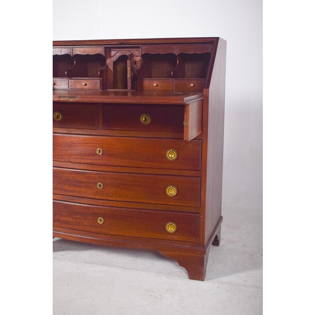 Antique Paper Chest of Drawers in Mahogany, 1890s For Sale - Image 6 of 13