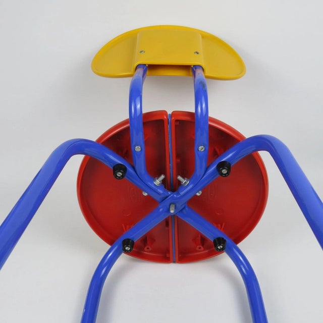 Vintage Children's Chair by Knut & Marianne Hagberg for Ikea, 1990s For Sale - Image 9 of 13