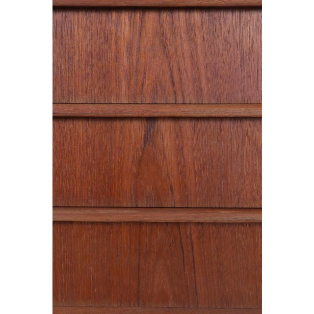 Mid-Century Danish Teak Chest of Drawers, 1960s For Sale - Image 17 of 18