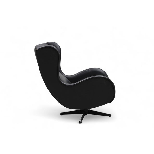 The "Merci" swivel lounge chair by IKEA is an exceptional example of Scandinavian modern design from the 1960s. This...