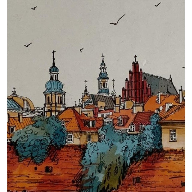 Print and watercolour on pressed paper. bohdan pikulicki (born in 1948) he is a graduate of the lviv institute of graphic...