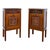 French Marquetry Bedside Cabinets with Inlaid Decoration, 1940, Set of 2 For Sale - Image 10 of 10