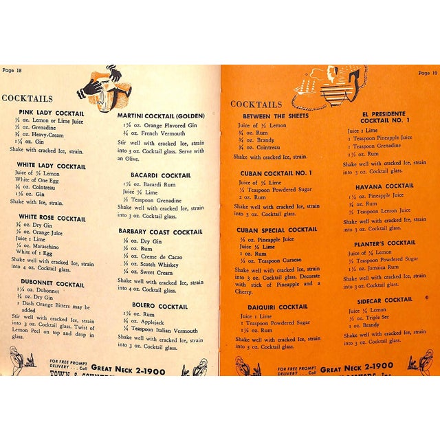 1940s "Bottoms Up... Guide to Pleasant Drinking" 1949 For Sale - Image 5 of 12