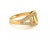 Gold Cartier Diamond 18k Yellow Gold Open Love Knot Band Ring - Size 6.5 For Sale - Image 8 of 10