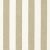 Schumacher Augustin Linen Stripe Fabric in Linen / Ivory For Sale