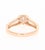 0.95 Carat Diamond Rose Gold Engagement Ring, Size 7 For Sale - Image 4 of 5
