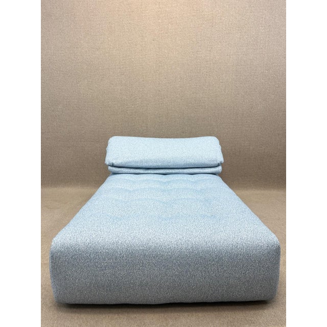 Light Blue & White Voyage Immobile Modular Chaise Lounge by Roche Bobois For Sale - Image 14 of 18