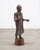 Tribal South Asian Cast Iron Buddha Figure Abhaya Mudra Pose 3 Ft For Sale - Image 3 of 18