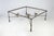 1940s Giacometti-style Expressionist iron square coffee table with birds, France By: Alberto and Diego Giacometti (in the...