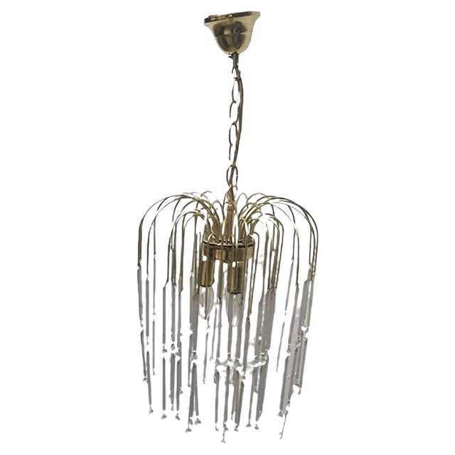 Vintage Chandelier by Paolo Venini for Eurolux For Sale