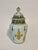 Antique French Faience Desvres Lidded Jar With Breton & Fluer De Lys For Sale - Image 4 of 10