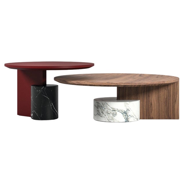 Sengu Low Tables by Patricia Urquiola for Cassina, Set of 2 For Sale