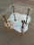 Gilbert Rohde Style Brass & Mirrored Glass Cloud Tables - 2 Pieces For Sale In Denver - Image 6 of 13