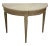 Swede Collection Swedish Gustavian Demilune Dining or Console Table For Sale - Image 4 of 8