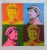 Red Andy Warhol Style Pop Art Mao Zedong Oil on Canvas For Sale - Image 8 of 8