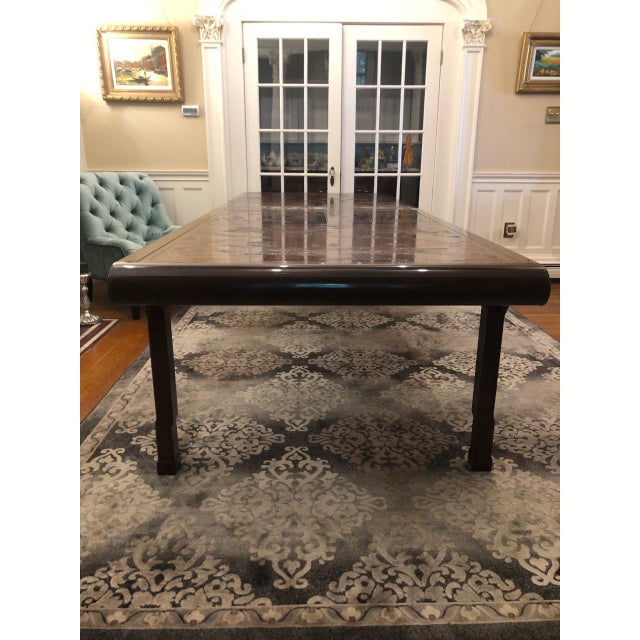 1980s Vintage Drexel Heritage Ming Treasures Carved Dining Table Chairish