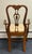 Vintage Kincaid Solid Oak Georgian Chairs - Set of 6 For Sale - Image 4 of 11