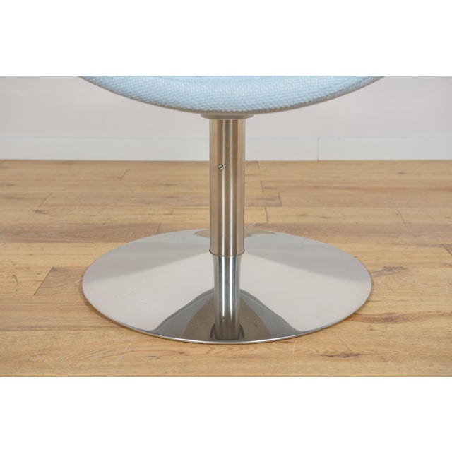 Blue Model EJ 96 Apollo Chair by Peter Hjort Lorentzen & Johannes Foersom for Erik Jørgensen, 2010s For Sale - Image 8 of 16