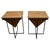 Black Vintage Occasional Tables, 1960 For Sale - Image 8 of 8