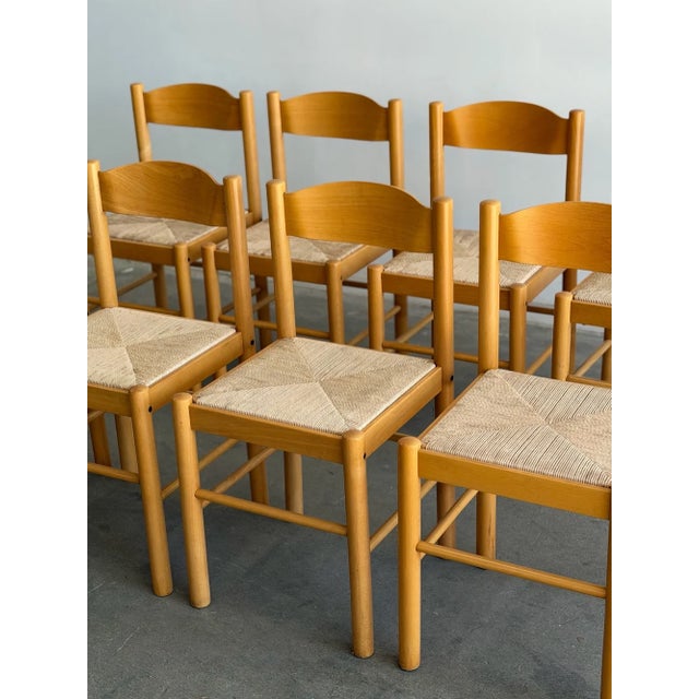 Italian Style Dining Chairs - Set of 8 For Sale In Los Angeles - Image 6 of 18