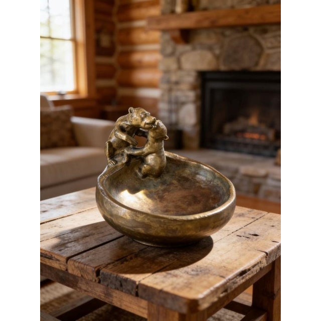 Gold Bronze Pocket Emptier Bears by Friedrich Gornik, 1920s For Sale - Image 8 of 9