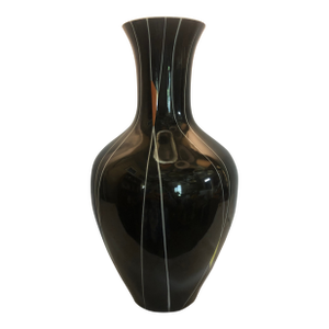 Mid Century German Porcelain Mod Vase Unterweissbach