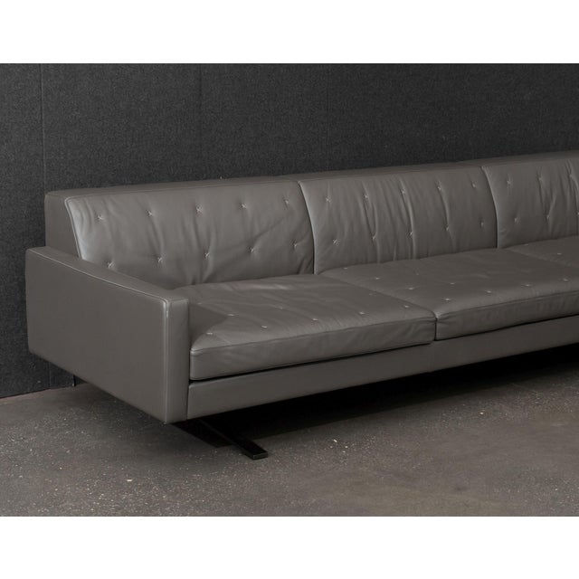 Contemporary Poltrona Frau "Kennedee" Sectional Sofa For Sale - Image 3 of 9