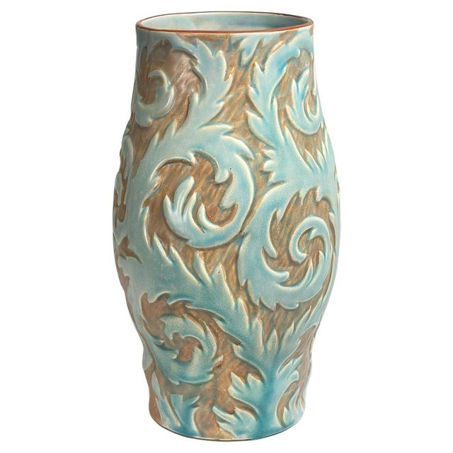 Art Deco Ceramic Vase from Thomas Forester & Sons, 1930s For Sale - Image 10 of 10