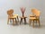 These 3221 chairs were designed by junzo sakakura and manufactured by tendo mokko. The design dates back to the 1950s and...