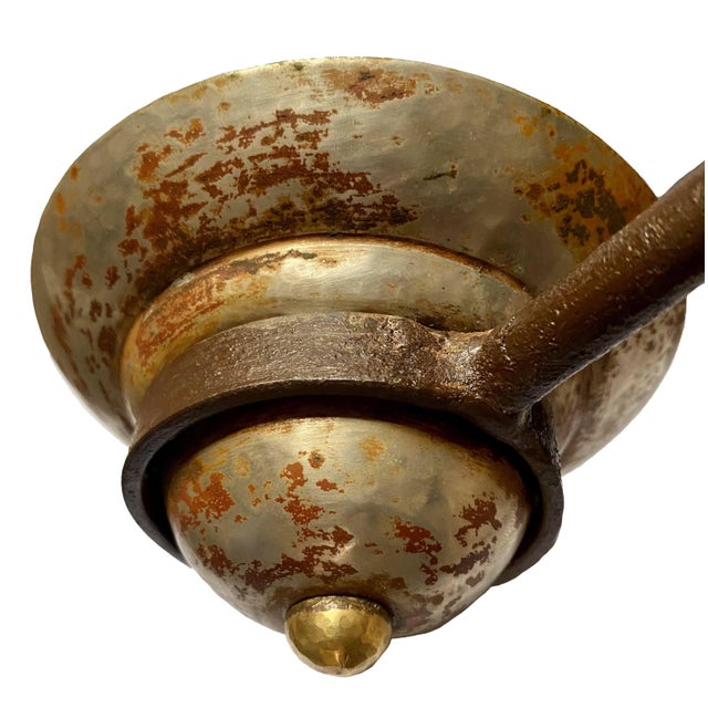 1930s 1930s Large Spanish Revival Wall Sconces - a Pair For Sale - Image 5 of 9