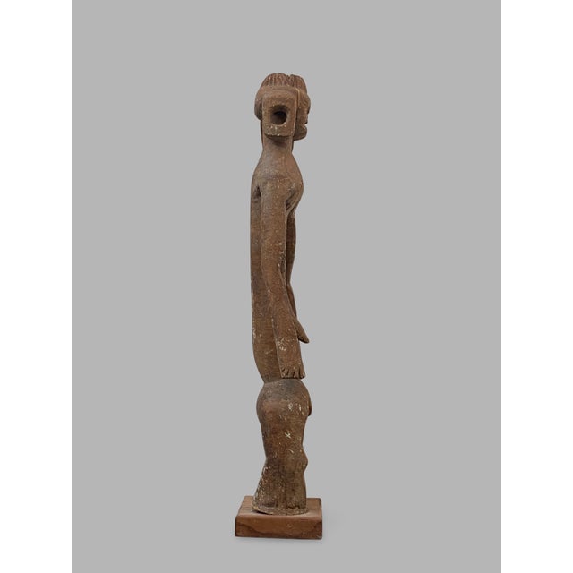 Nigerian Artist, Mumuye Sculpture, 1950s, Wood, in Very Good conditions. Designed 1950 to 1959