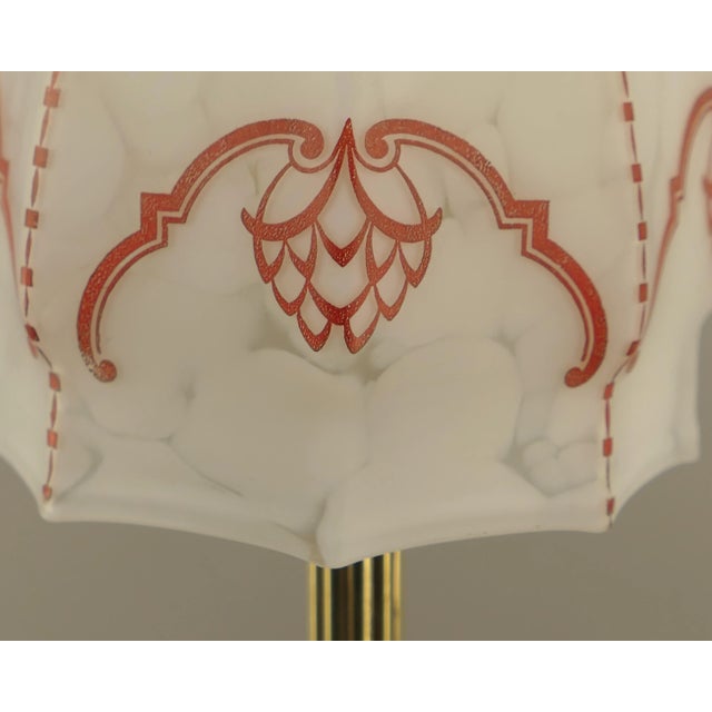 English Ladies Table Lamp in Brass, 1900s For Sale - Image 10 of 14