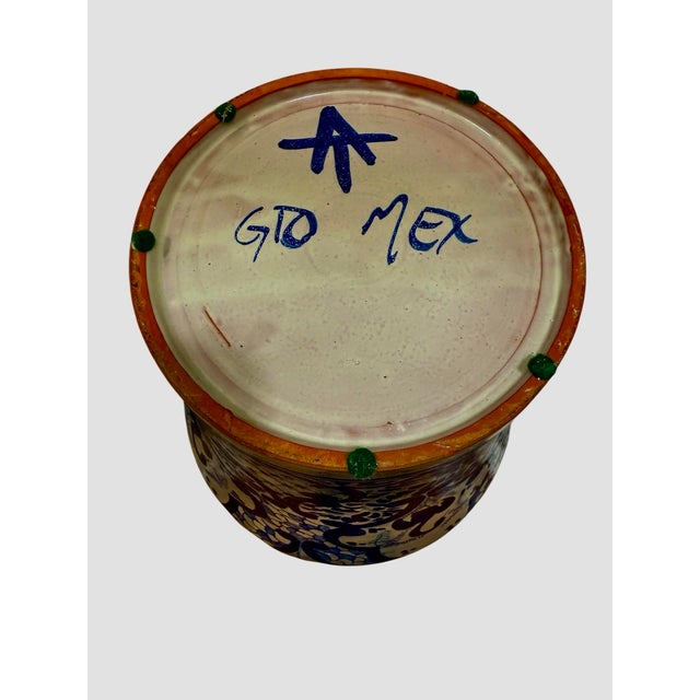 Blue and White Majolica Vases- A Set of 4 For Sale - Image 11 of 11