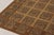Hand-crafted in wool, this 9x10 antique American hooked rug is a remarkable piece of textile history originating from the...