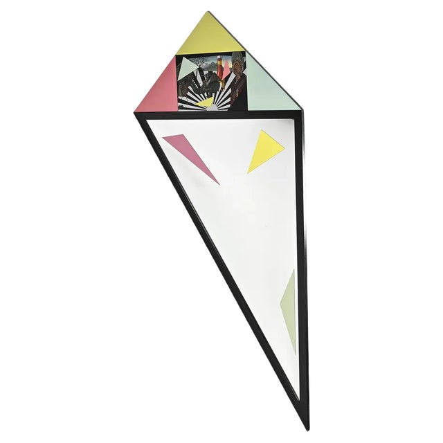 Large Swiss Mirror by Mario Eichmann, 1980s For Sale