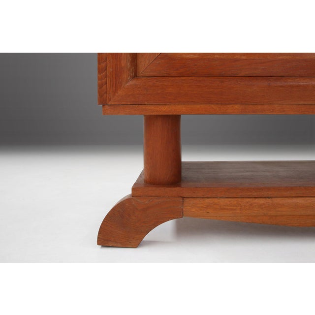 Art Deco Vitrine Cabinet by Gaston Poisson, 1940s For Sale - Image 11 of 13