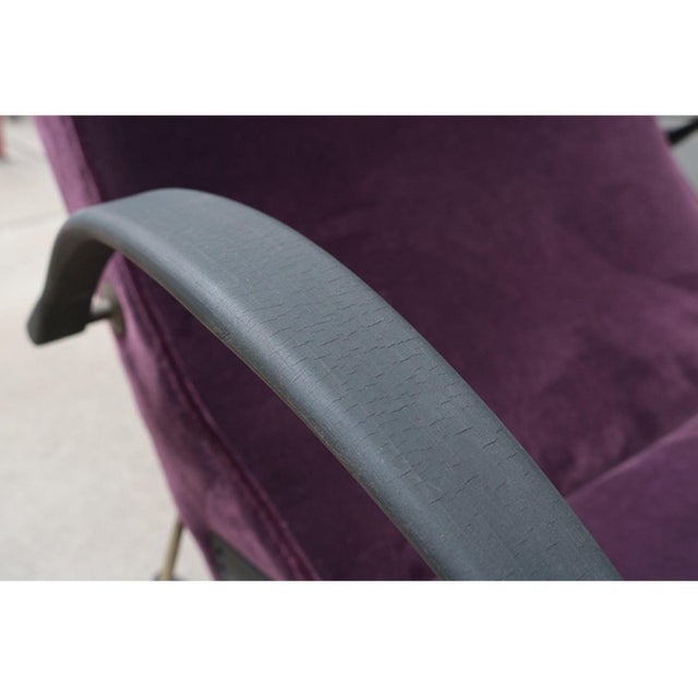 1950s P40 Modernist Lounge Chair by Osvaldo Borsani For Sale - Image 9 of 10