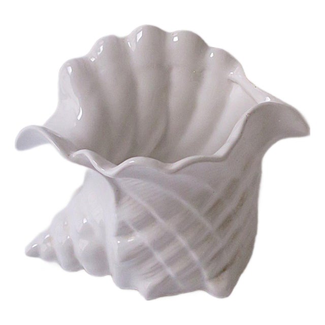 Seashell Cachepot Planter Jardinière, Portugal, Circa Late-20th Century For Sale