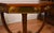 1930s English Regency Mahogany & Leather Top / Mirrored Pair of Side Tables / End Tables For Sale - Image 18 of 18