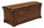Antique Poplar Chest with Painted Interior, Italy, 18th Century For Sale